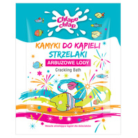 CHLAPU CHLAP Kamyki-Strzelaki do kąpieli Arbuzowe Lody 1op.