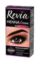 Verona Revia Henna do brwi w kremie Czarna  15ml