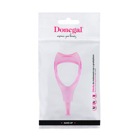 DONEGAL Aplikator - osłonka do malowania rzęs z grzebykiem 3w1 (4122)