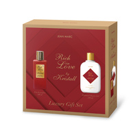JEAN MARC Zestaw prezentowy damski Rich in Love (Woda perfumowana 100ml + Perfumowany żel pod prysznic 250ml)