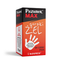KOSMED Pazurek Max Gorzki żel przeciw obgryzaniu paznokci 10 ml