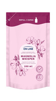 ON LINE Kremowe mydło do rąk i ciała Magnolia & Mleczko migdałowe - zapas 500 ml