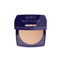 CLARESA Protective Stone Pressed Powder Puder prasowany utrwalający z filtrem SPF 30 Universal 10 g
