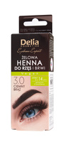 DELIA Henna do brwi i rzęs żelowa 3.0 ciemny brąz 15 ml