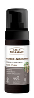 GREEN PHARMACY Bambus + Niacynamid Pianka do mycia twarzy 150 ml