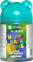 HISKIN for Kids Happy Bath Time Kule do kąpieli - Miś  9 sztuk