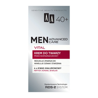 AA Men Advanced Care Vital Krem do twarzy przeciwzmarszczkowy dla mężczyzn 40+ 50 ml