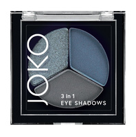 Joko Eye Shadows cienie do powiek 3in1 - 01 Midnight Mist