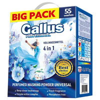 GALLUS PROFESSIONAL Proszek do prania 4w1 (55 prań) - Universal 3.05 kg