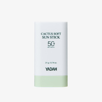 YADAH CACTUS Łagodny sztyft przeciwsłoneczny do twarzy SPF50+ 21 g
