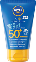 NIVEA SUN Kids Protect & Care Balsam ochronny do opalania dla dzieci Pocket Size SPF50+ 50 ml