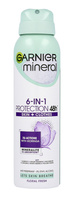 GARNIER Mineral Dezodorant spray 6in1 Protection 48h Floral Fresh - Skin+Clothes 150 ml