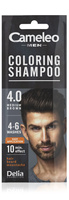 CAMELEO MEN Coloring Shampoo Szampon koloryzujący 4.0 Brąz 15 ml