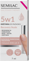 SEMILAC Odżywka do paznokci Nail Power Therapy 5w1 Recovery Nude 7 ml