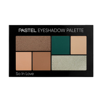 PASTEL Eyeshadow Palette Cienie do powiek So In Love nr 204 - Soul 1op.