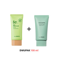 SAEM Pakiet SPF50+ - JEJU SUN GEL + ECO CICA SUN