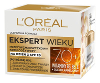 LOREAL Ekspert Wieku 70+ Przeciwzmarszczkowy Krem odżywczy na dzień SPF20 50 ml