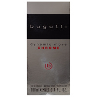 BUGATTI Dynamic Move Chrome Woda toaletowa dla mężczyzn 100 ml