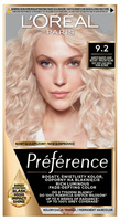 LOREAL Preference Farba do włosów 9.2 - Bardzo Bardzo Jasny Beżowy Perłowy Blond 1 op.