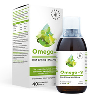 AURA HERBALS Omega-3 DHA+ EPA w płynie 200 ml
