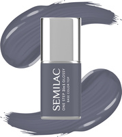 SEMILAC One Step Glossy 3in1 Lakier hybrydowy do paznokci S185 Stone Grey 7 ml