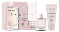 BUGATTI Zestaw prezentowy Bella Donna for Women ( woda perfumowana 60ml+żel pod prysznic 100ml)