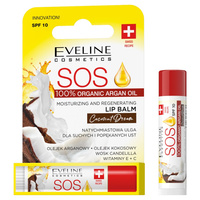 EVELINE SOS Lip Balm Balsam do ust nawilżająco-regenerujący Coconut Dream