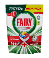 FAIRY Platinum Plus All In One Kapsułki do zmywarki Lemon 1 op. - 38 szt.
