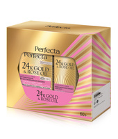 PERFECTA 24K Gold & Rose Oil Zestaw prezentowy (krem na dzień i noc 60+ & krem pod oczy)