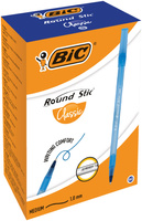 BIC Round Stic Classic Długopis niebieski BCL - pudełko - 60 sztuk