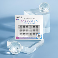 KISS Falscara Sztuczne Rzęsy bondingowe w kępkach - 1op.-24szt.