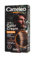 DELIA COSMETICS Cameleo Men Krem koloryzujący do włosów, brody i wąsów 4.0 Medium Brown
