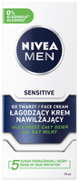NIVEA MEN Nawilżający krem do twarzy Sensitive 75 ml