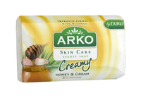 ARKO Mydło w kostce nawilżające Creamy Honey & Cream 90 g