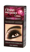 Verona Henna do brwi kremowa Pro Series Creme - grafit 1op.