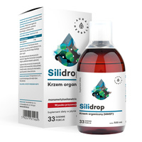 AURA HERBALS Silidrop krzem organiczny (MMST) silicium G5 500 ml
