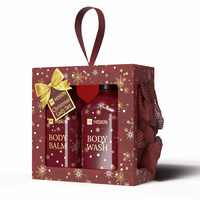 HISKIN Zest św Woman Żel+Balsam Bordo+myjka