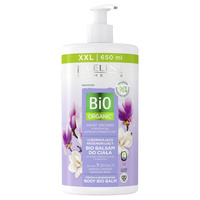 EVELINE Bio Organic Ujędrniająco-regenujący bio balsam do ciała - Kwiat Orchidei 650 ml