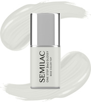 SEMILAC One Step Glossy 3in1 Lakier hybrydowy do paznokci S110 The White 7 ml