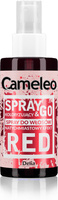 DELIA COSMETICS CAMELEO Spray & Go Czerwony spray koloryzujący do włosów 150ml