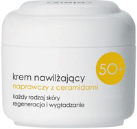 Ziaja Seria Pielęgnacyjna Krem nawilżający naprawczy z ceramidami 50+