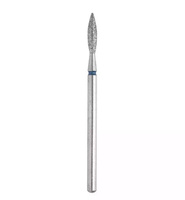 STALEKS Frez do paznokci - diamentowy płomyk 2.3/10mm (niebieski) 1szt