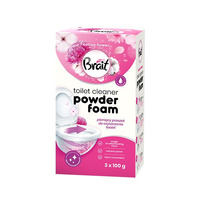 BRAIT Wulkan Pieniący proszek do czyszczenia toalet Cotton Flower 3 x 100 g