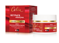 CELIA Retinol & Elastyna 60+ Krem przeciwzmarszczkowy z peptydami na dzień i na noc 50 ml