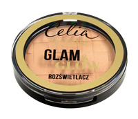 Celia De Luxe Rozświetlacz Glam & Glow nr 106 gold  9g