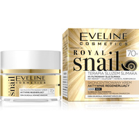 EVELINE Royal Snail 70+ Skoncentrowany krem aktywnie regenerujący na dzień i na noc 50 ml
