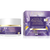EVELINE Gold & Retinol Przeciwzmarszczkowy krem odbudowujący 70+ dzień/noc 50 ml