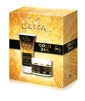 CELIA DE LUXE Zestaw prezentowy Gold 24K (krem 70+ na dzień i noc + krem do rąk)