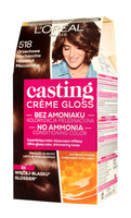 LOREAL Casting Creme Gloss Krem koloryzujący nr 518 Orzechowe Mochaccino 1op.