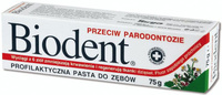 Biodent Pasta do zębów przeciw parodontozie 75g